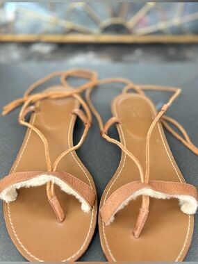 UGG lace up sandals